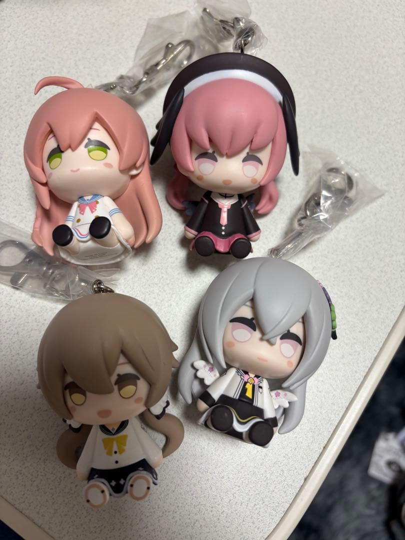 ブルーアーカイブ　デフォルメラバーマスコット　4種　コンプリートセット