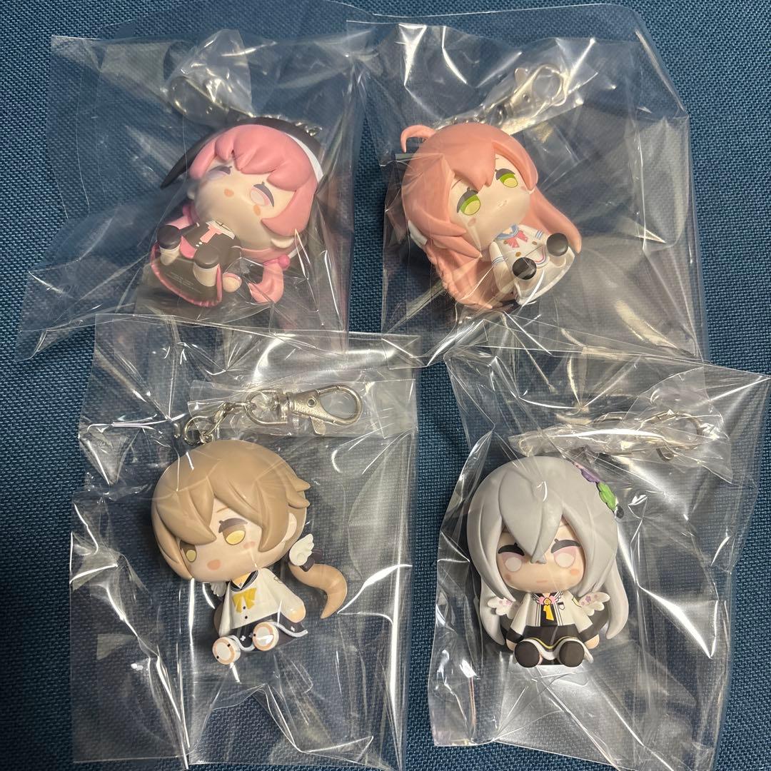 ブルーアーカイブ　デフォルメラバーマスコット　4種　コンプリートセット
