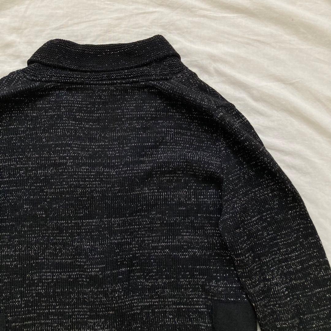 タグ付き未使用品✨HANAE MORI ニット　テーラード　ジャケット　M