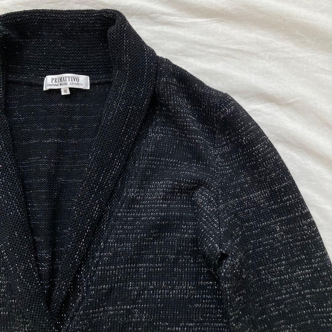 タグ付き未使用品✨HANAE MORI ニット　テーラード　ジャケット　M