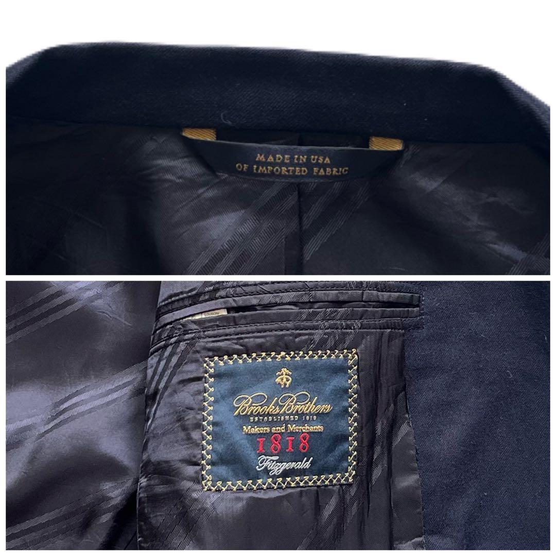 希少 USA製 ブルックスブラザーズ ネイビー ブレザー ジャケット 40S