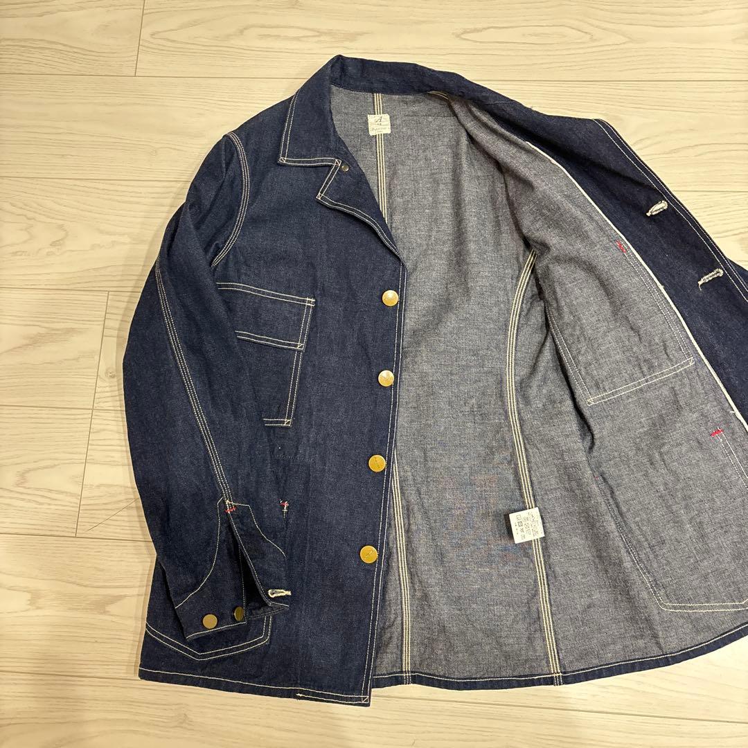 【極美品】ANATOMICA アナトミカ デニム カバーオール 36