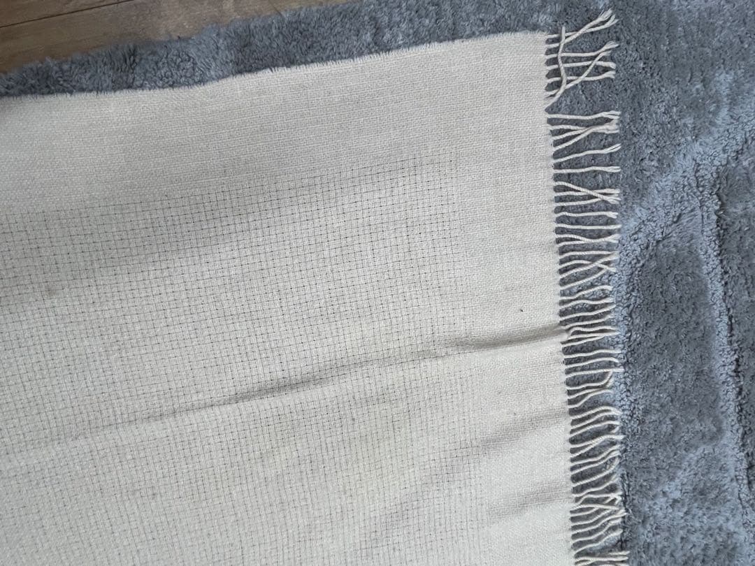 AGNONA アニオナ 大判 ストール ブランケット カシミヤ100クリーニング