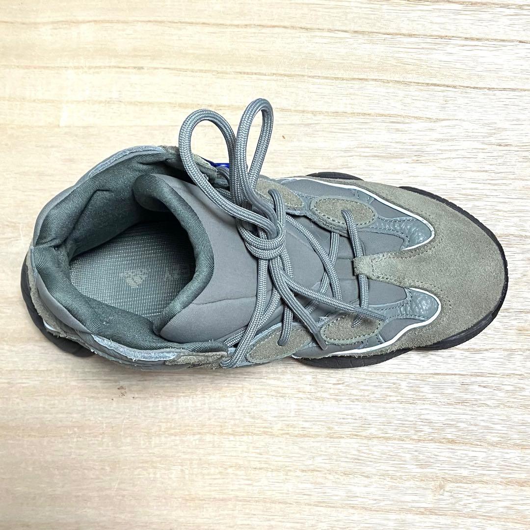 美品 adidas Mens Yeezy 500 High グレー 26.５cm