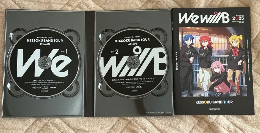 結束バンド TOUR “We will B”(完全生産限定版)【Blu-ray】