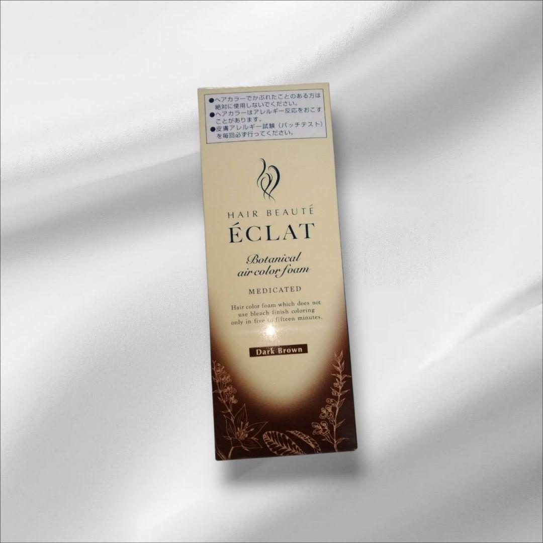 ヘアボーテ エクラ エア カラー ダークブラウン 80g×2本
