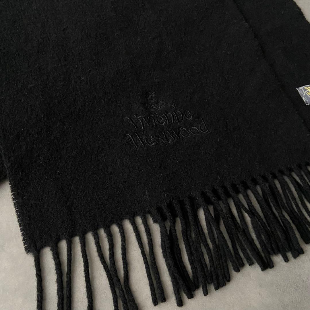 Vivienne Westwood マフラー オーブ ロゴ刺繍 y2k CE06