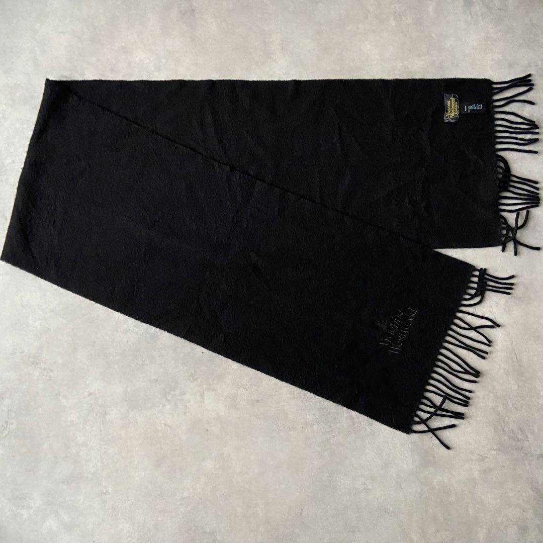 Vivienne Westwood マフラー オーブ ロゴ刺繍 y2k CE06