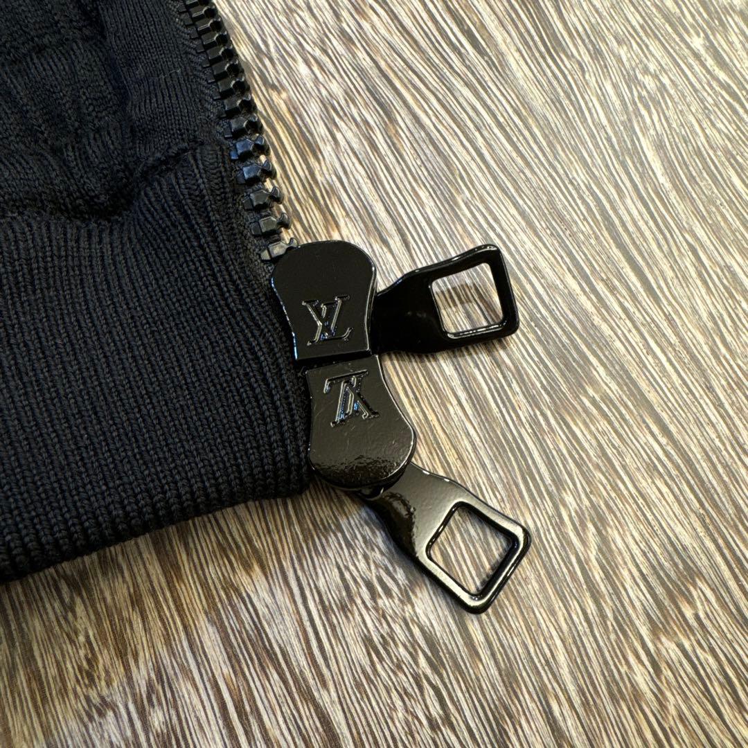 LOUIS VUITTON ルイヴィトン ジャケット ブルゾン 黒 ブラック
