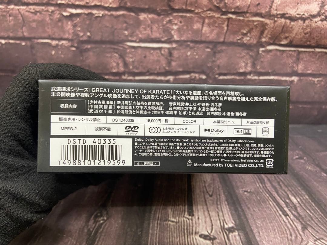 DVD ロードオブ黒帯 ワールド 少林寺拳法　中国武術　空手