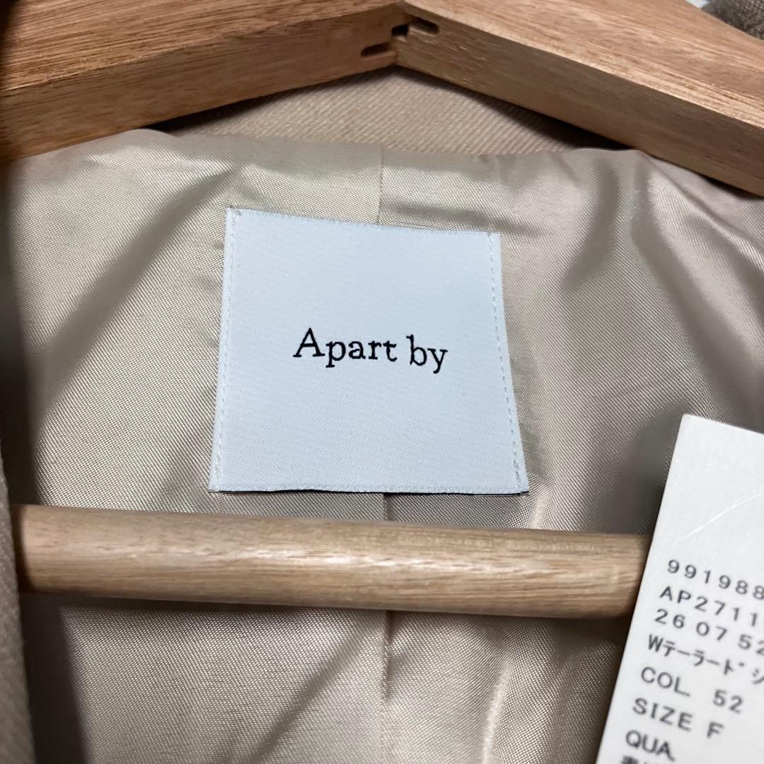 【希少・新品】Apart by 現行タグ　金ボタン　ダブルブレスト　ジャケット