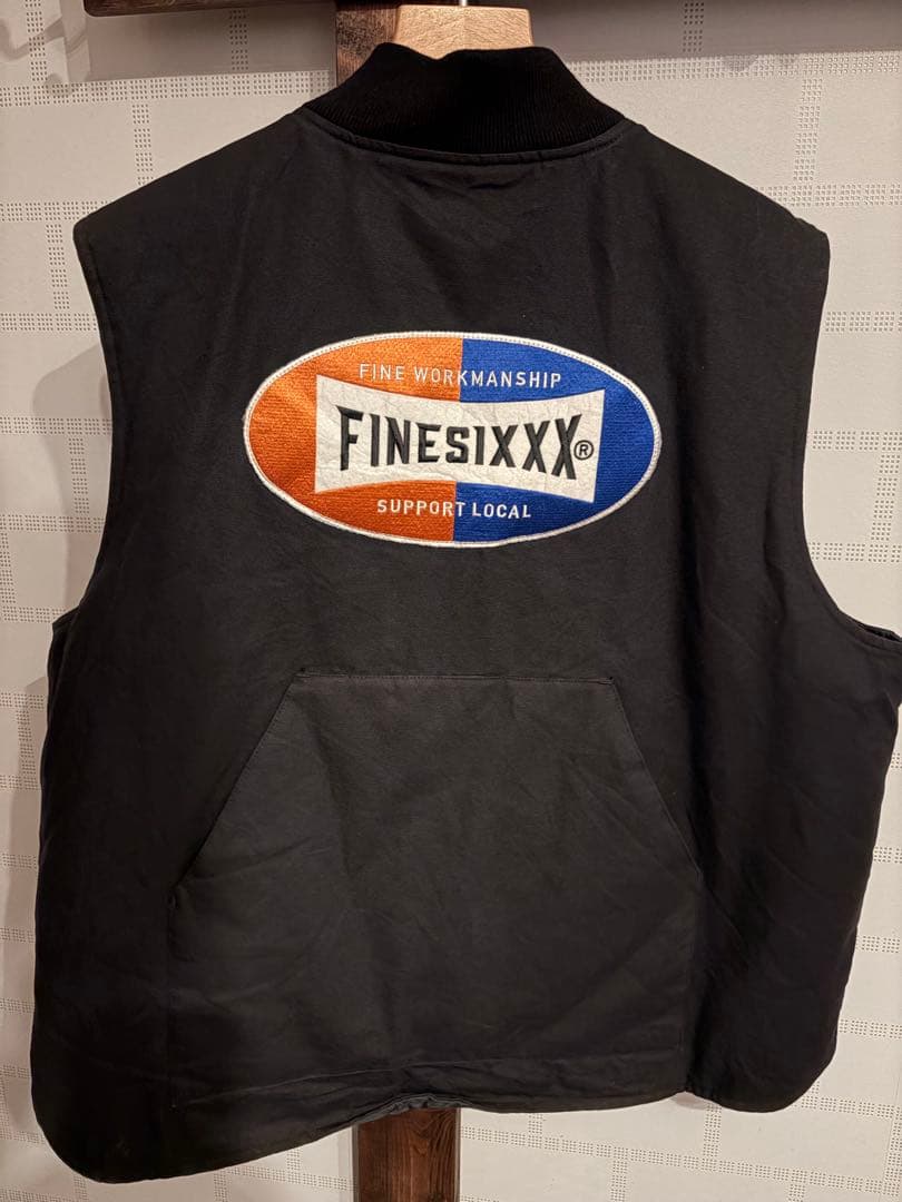 FINESIXXX ベスト　M ブラック