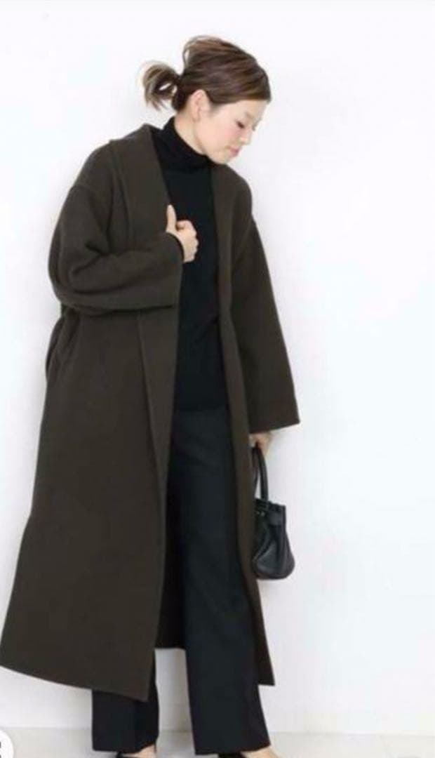 Deuxieme Classe ダブルフェイス ガウンコート