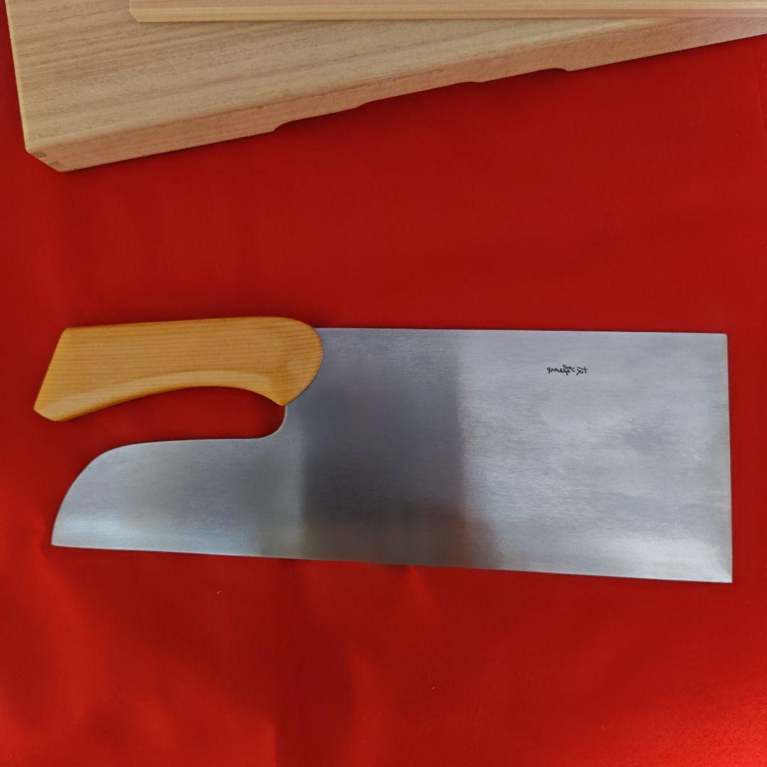 「ヒガさま専用」友蕎子　蕎麦切り包丁36cm　白紙鋼