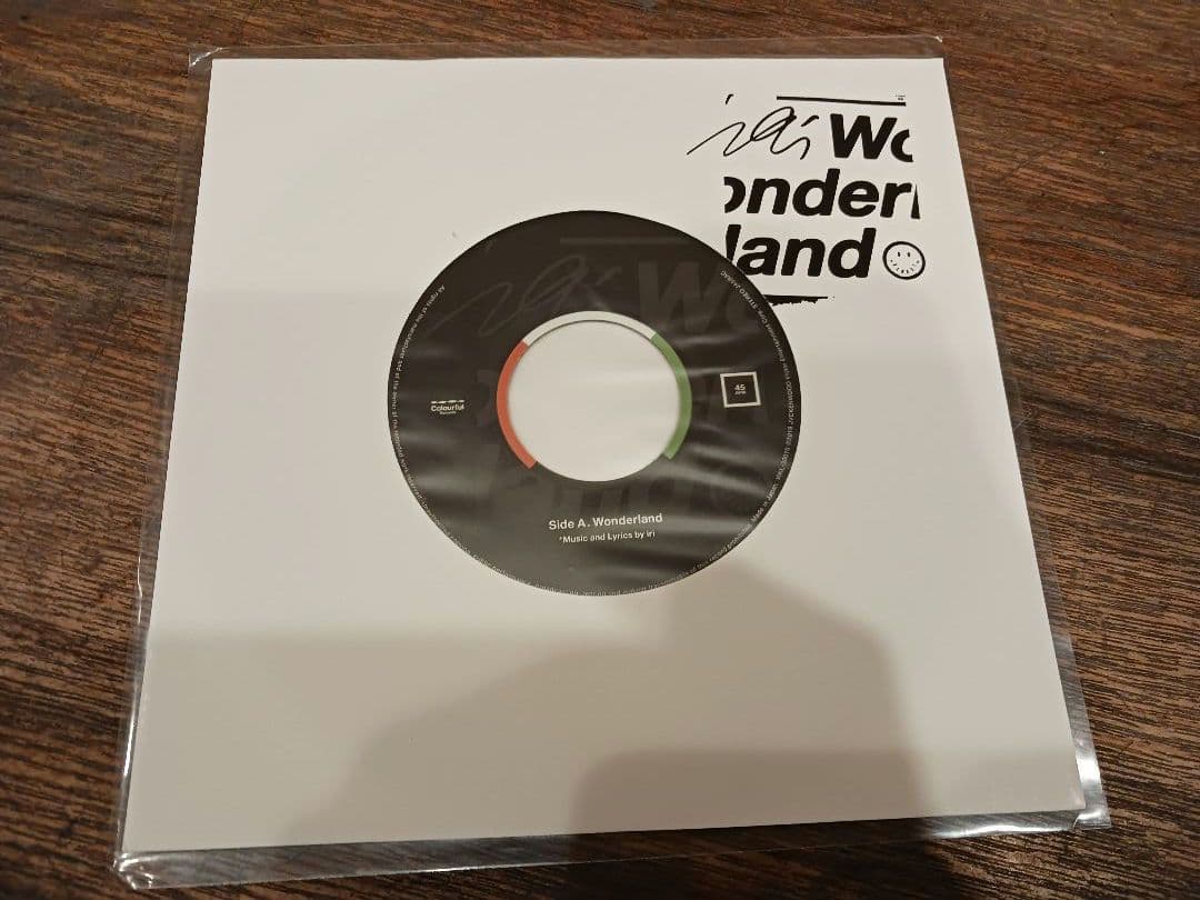 iri / WONDERLAND《レコード》7インチ盤 J-R&B
