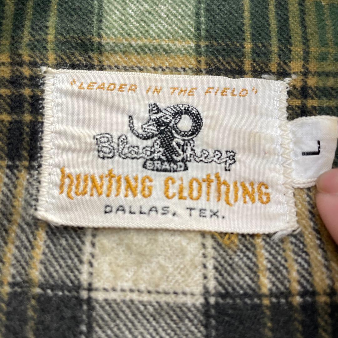 【60~70's】 Black Sheep Hunting Jacket