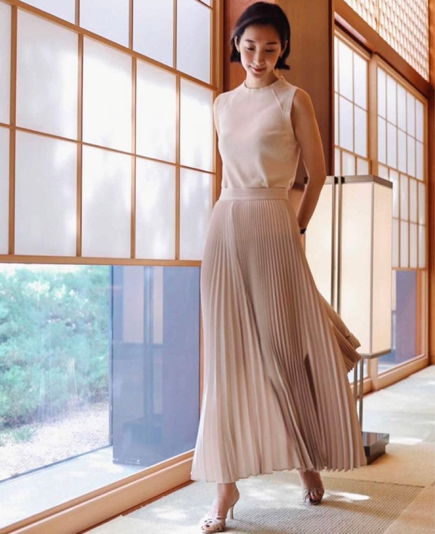 新品　未使用　タグ付き　エストネーション　COLUMN プリーツスカート