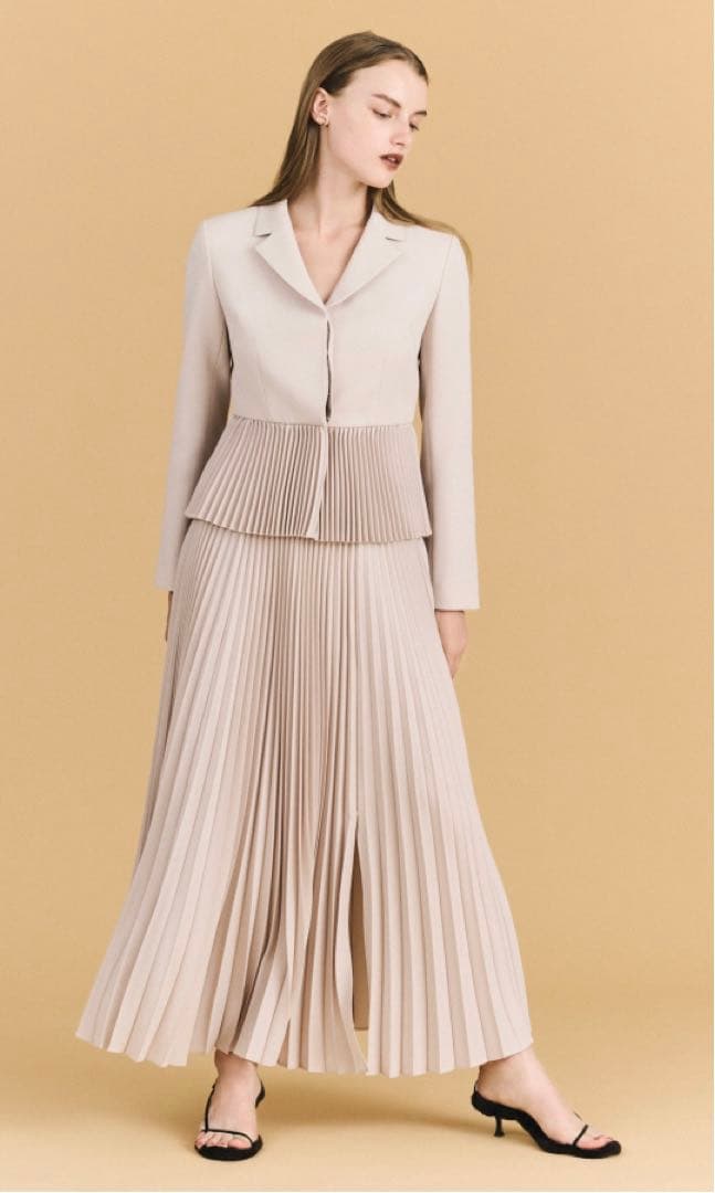 新品　未使用　タグ付き　エストネーション　COLUMN プリーツスカート