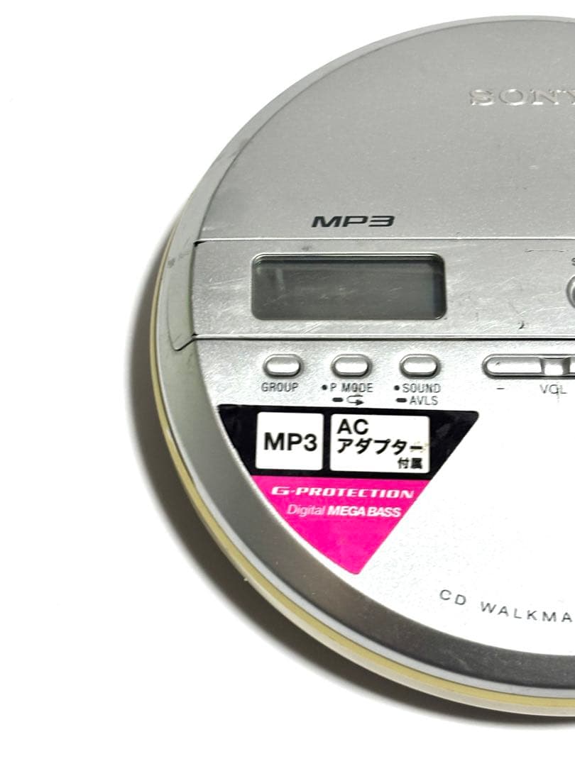 SONY CDウォークマン D-NE241 動作品 シルバー