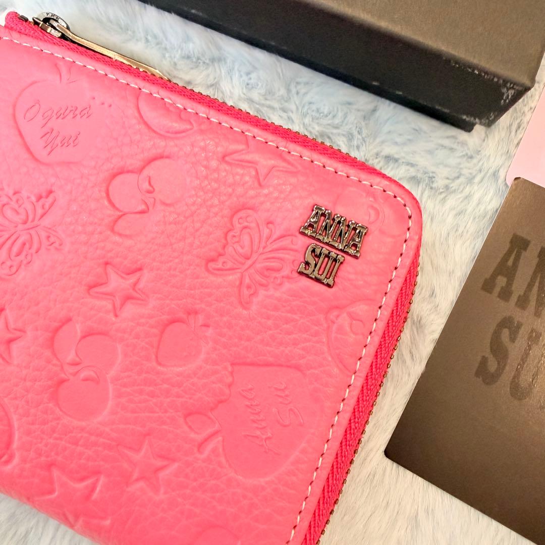 小倉唯 ANNA SUI お財布 ピンク