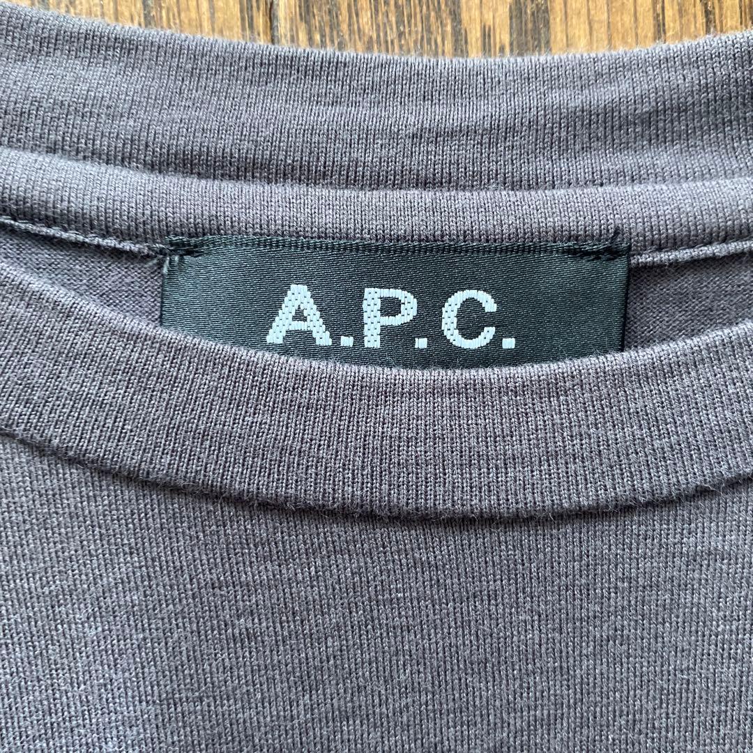 A.P.C. グレー Tシャツ S