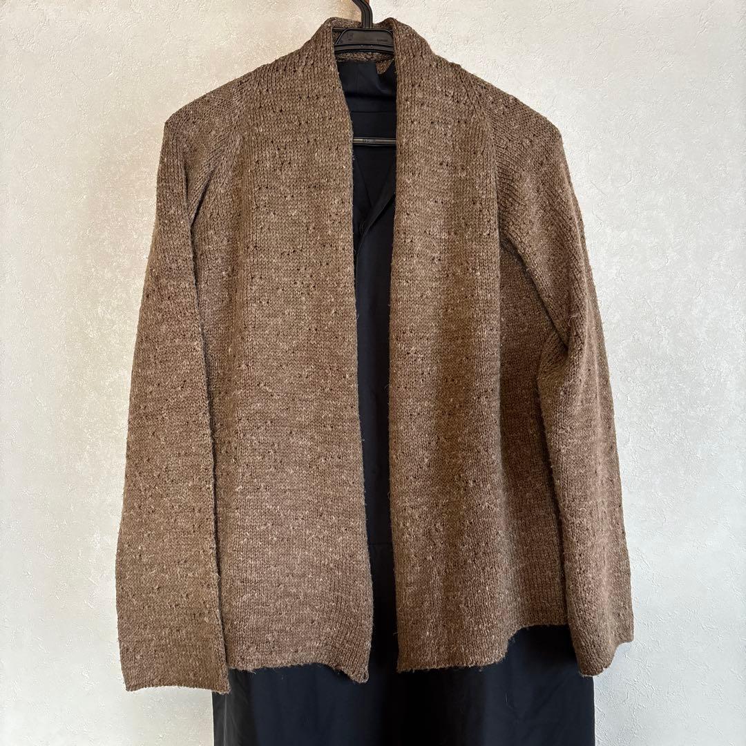 グ*ン様 再々値下❗️いいね有難う御座います。ヨーガンレールカシュクールニット