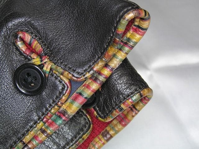円熟した大人の手元に映えるポールスミス Paul Smithカシミヤ本革グローブ