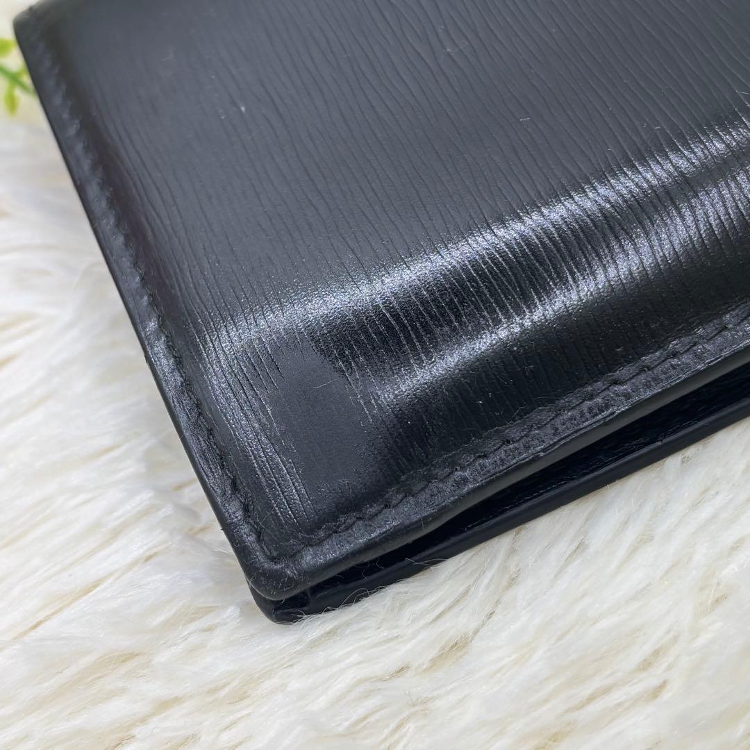 PRADA ヴィッテロムーブ 折り財布 三角ロゴ ゴールド RFID