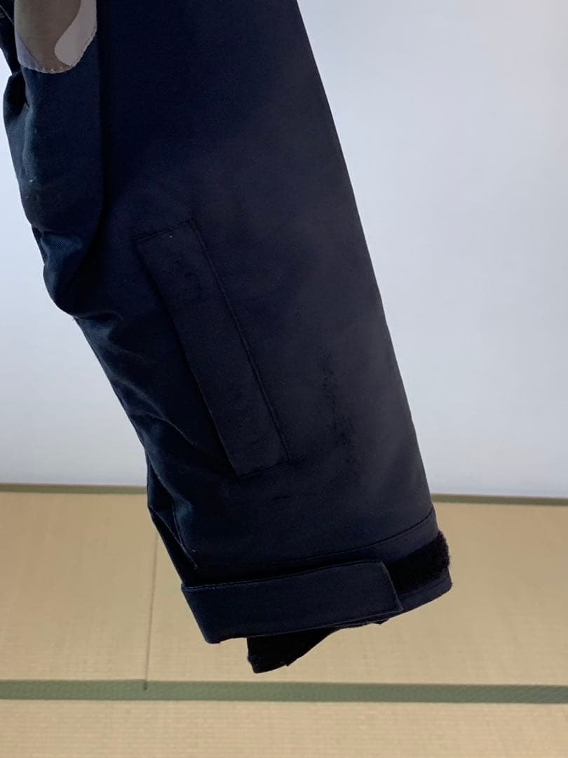 DC キッズ 上下セット（ジャケット＋ビブ）XS｜カモ×ブラック｜耐水圧10K