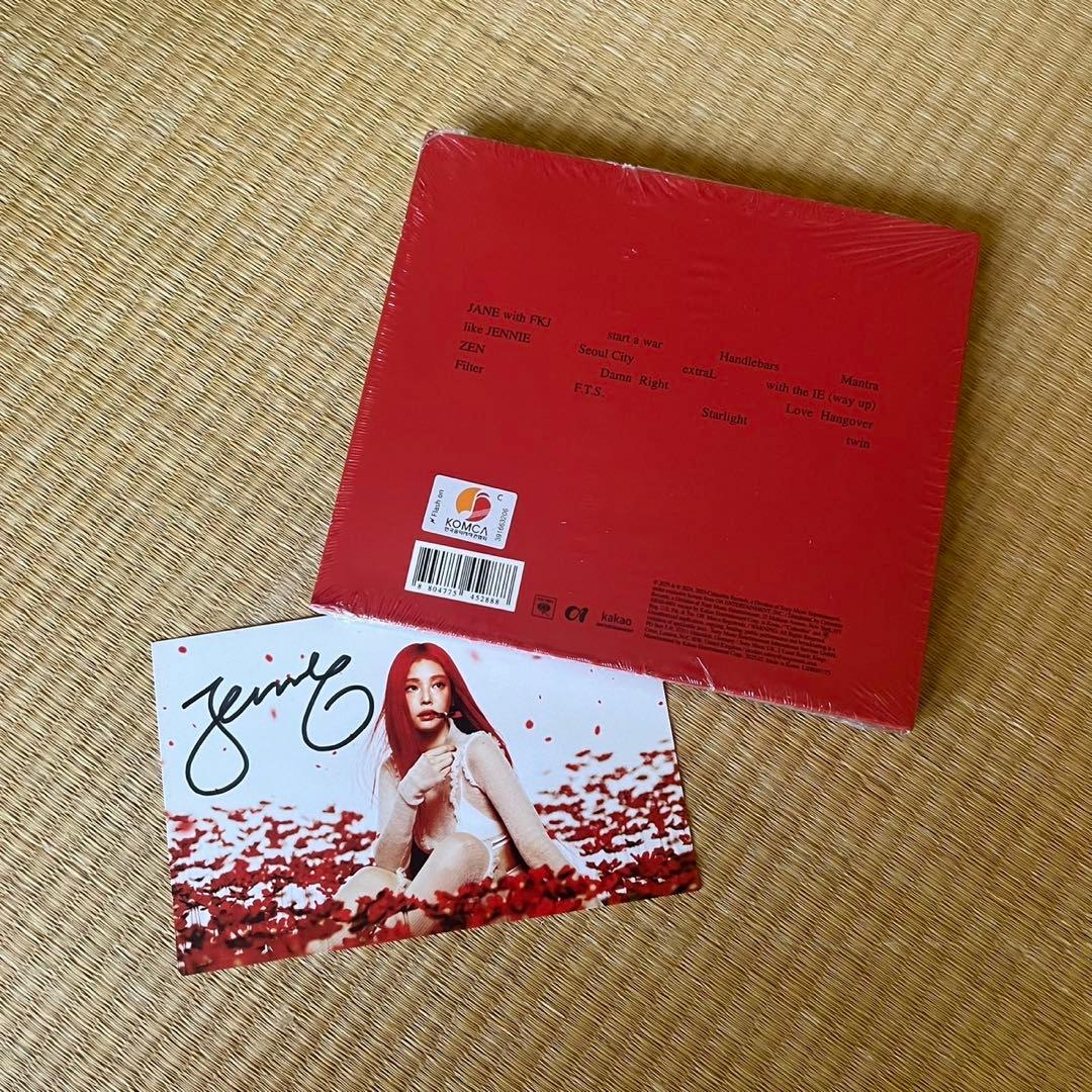 K-POP・アジア Jennie Ruby 1st Studio Album CD