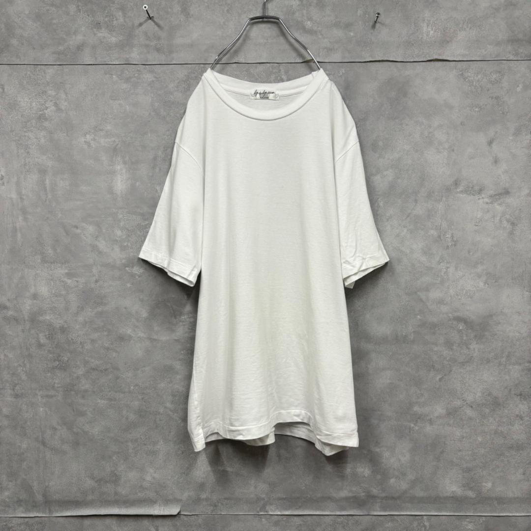 ヨウジヤマモト pour homme 白 ビッグシルエットTee N1074