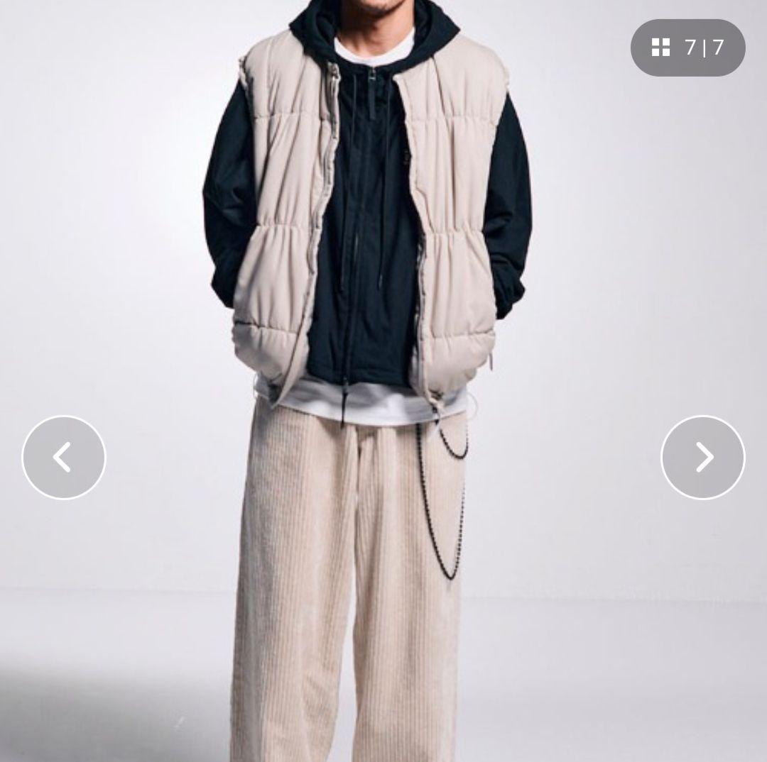 新品！WIND AND SEA PUFFER VEST 中綿ベスト