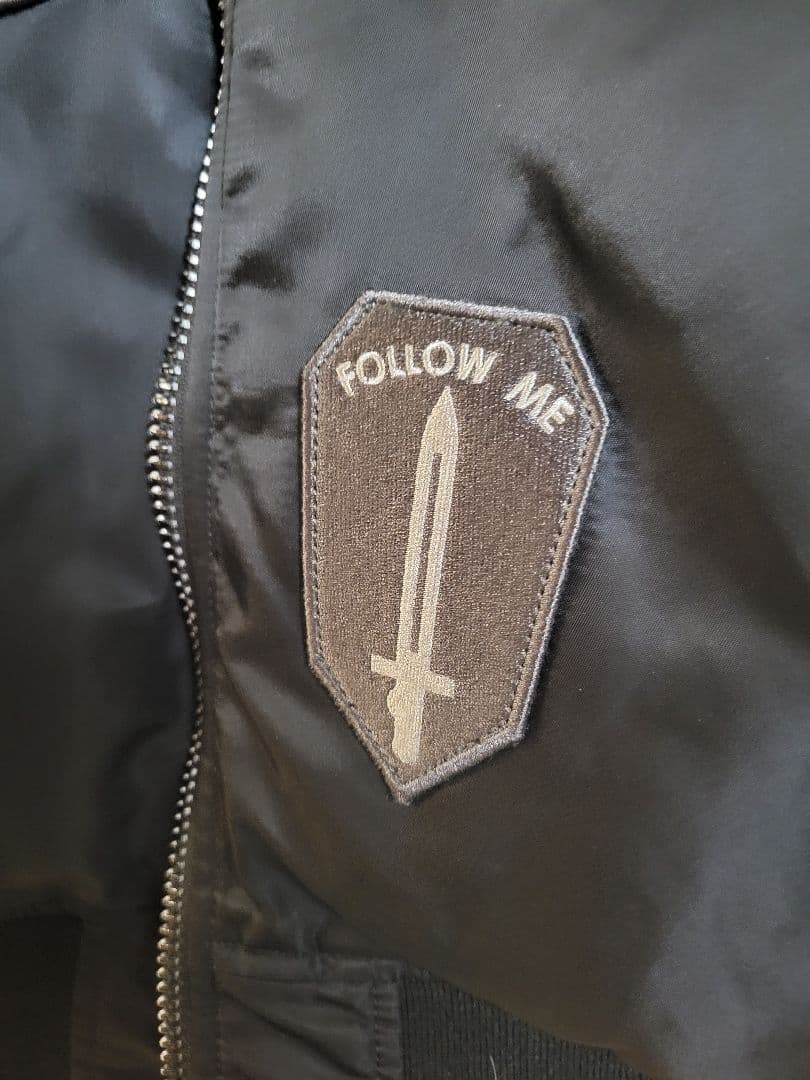 アルファ ALPHA U.S. ALPHA FORCES MA-1 フルパッチ