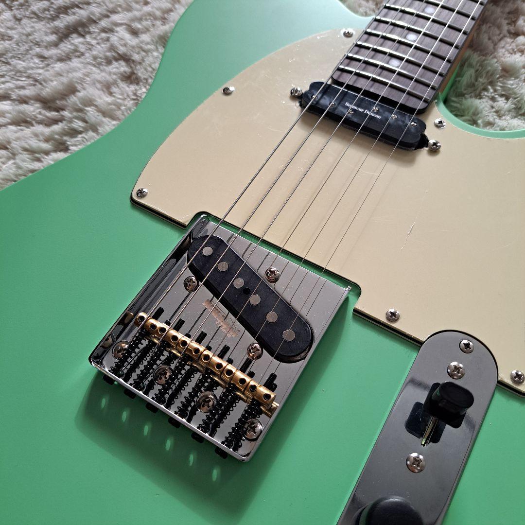 工房製作個性テレキャスター Duncan & Fender Pickups搭載