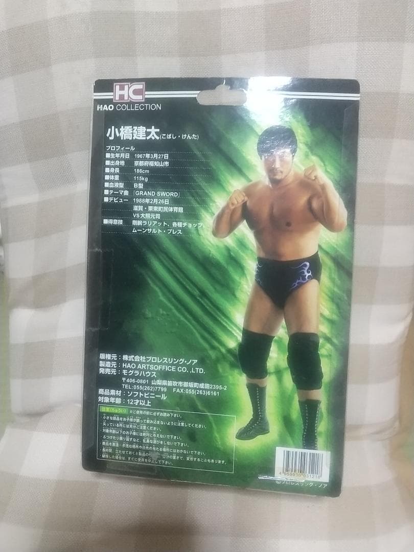 小橋建太 ＨＡＯ フィギュア ソフビ