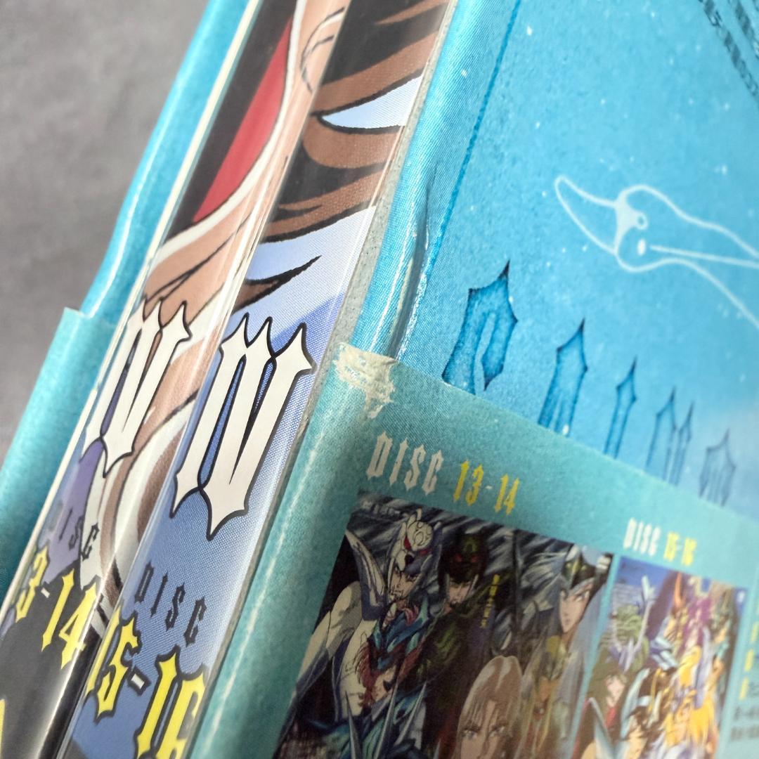 聖闘士星矢 DVD-BOX 4巻セット 帯付き