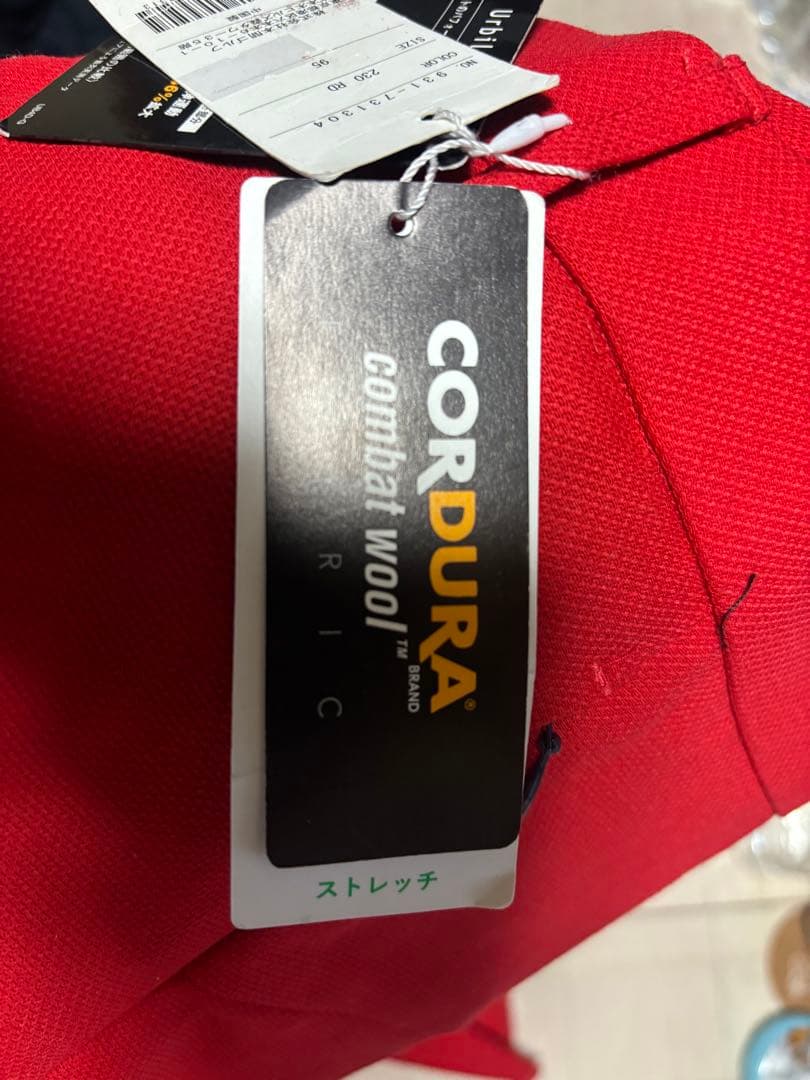 【新品・定価3.3万】本間ゴルフ 最高級ストレッチ パンツ レッド ウエスト95