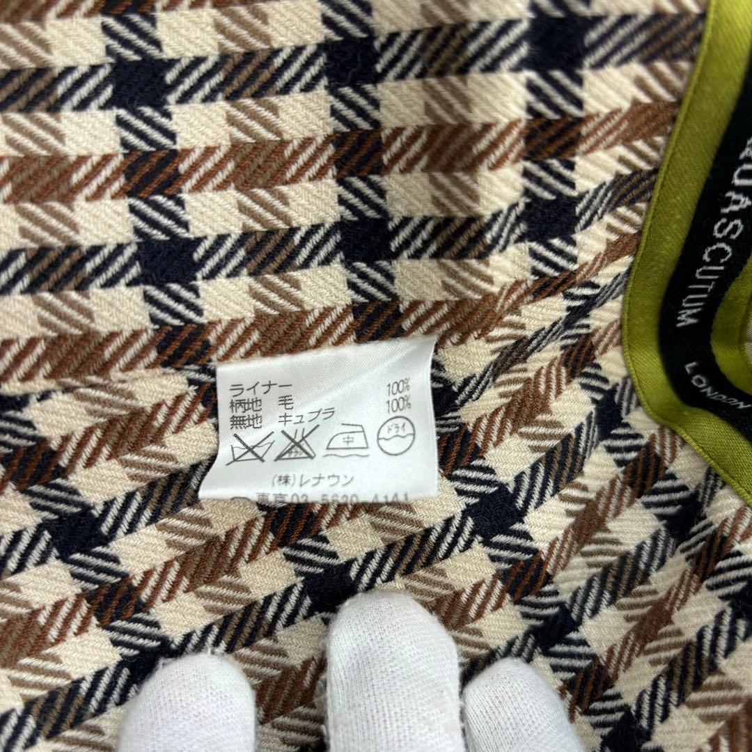 Aquascutum アクアスキュータム ライナー付き トレンチコート 7F