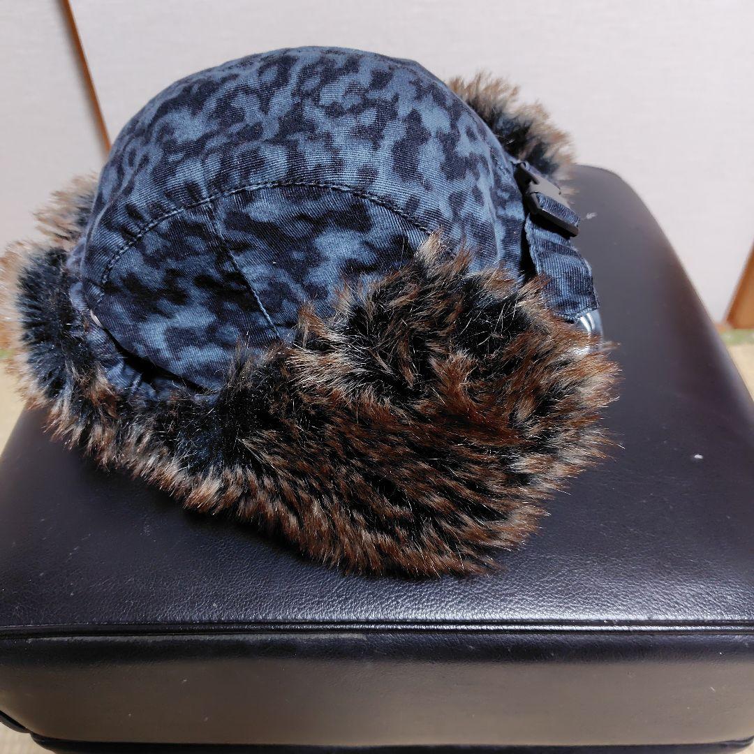 帽子 SUPREME liberty leopard cord trooper