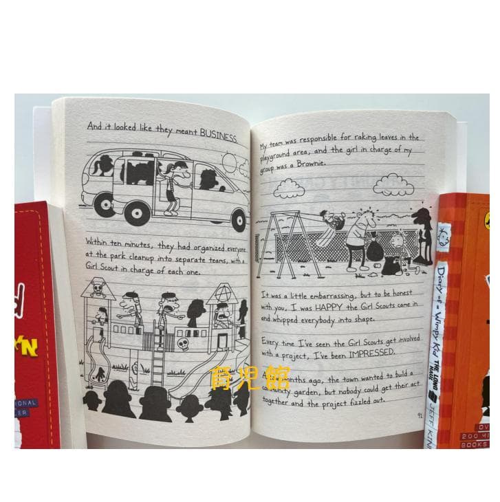Diary of a Wimpy Kid 絵本24冊 箱なし 洋書
