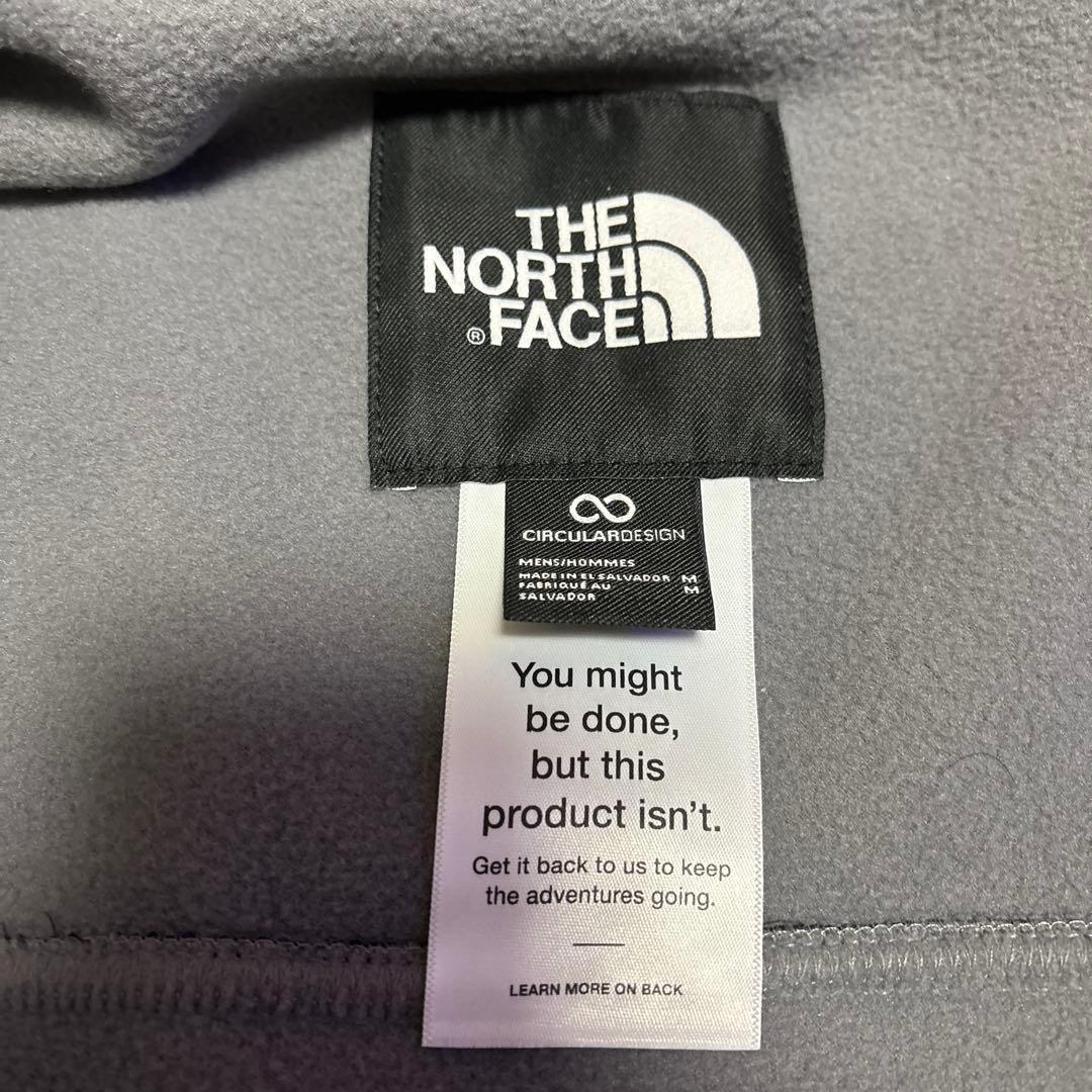 ほ*の様 THE NORTH FACE フリースベスト グレー/ブラック