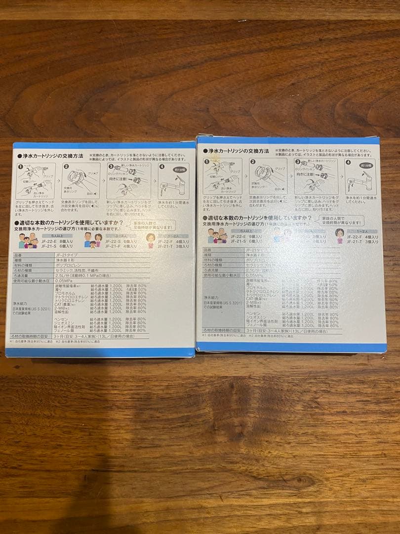 INAX 浄水器カートリッジ JF-21 2個