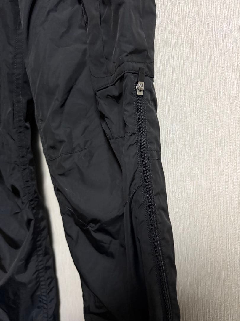 中古 美品 サイズ5 パーリーゲイツ ナイロンパンツ 裏起毛