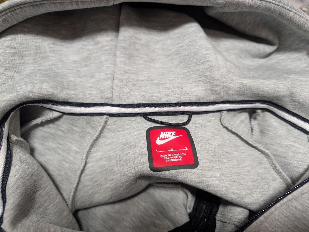 NIKE テックフリース セットアップグレー Lサイズ