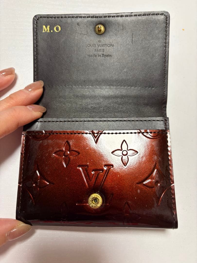 ルイヴィトン ヴェルニ 名刺入れ