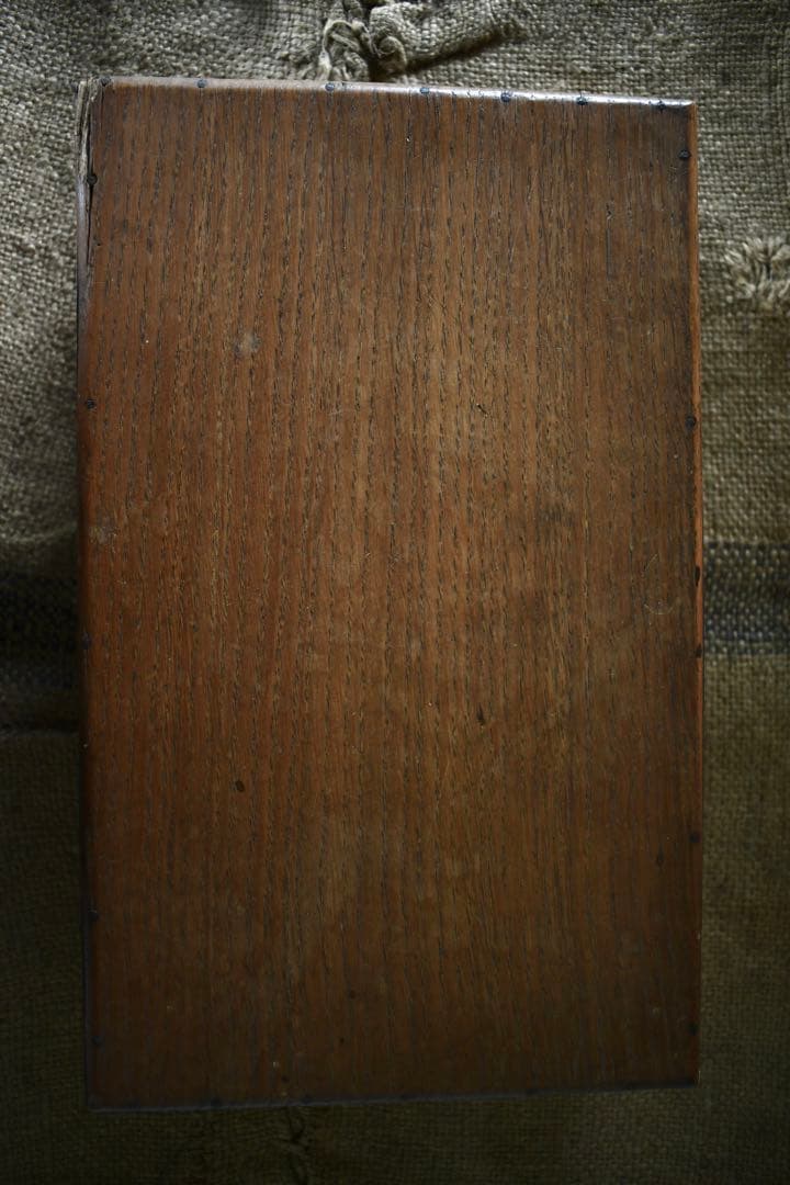 French vintage 木箱　ソーイングボックス　古道具　ブロカント