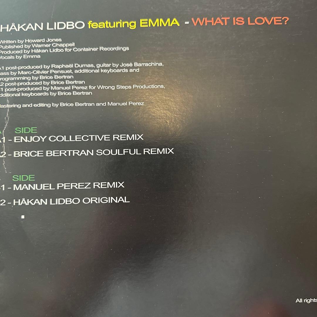 HÅKAN LIDBO feat. EMMA / What is love?