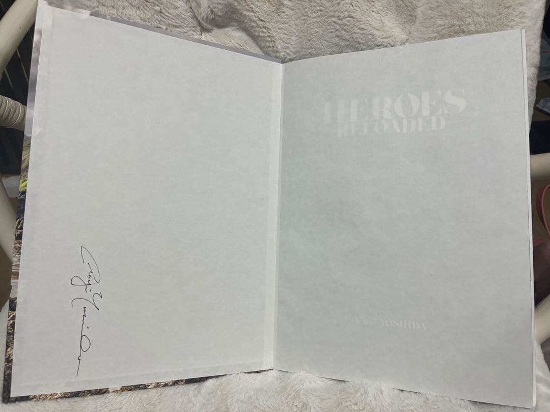 HEROES RELOADED NAGIYOSHIDA サイン入り(ヨシダナギ)