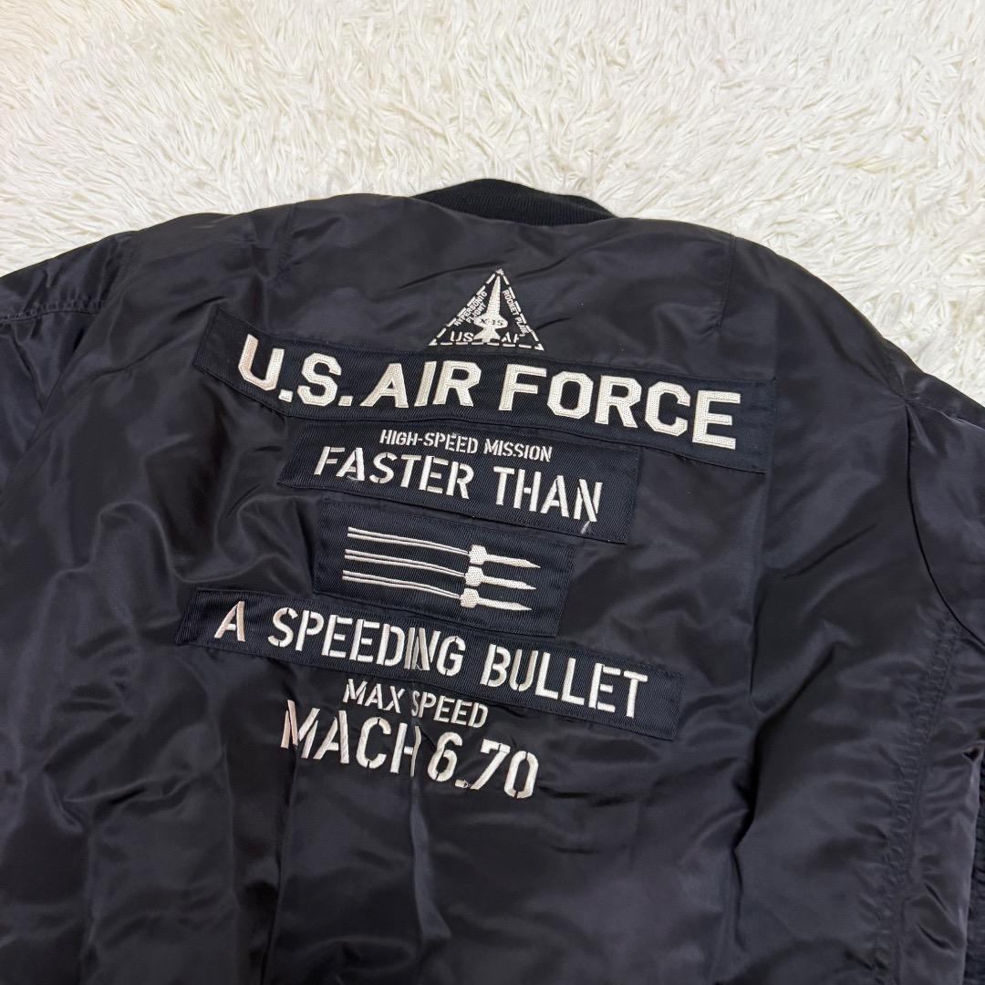AVIREX MA-1 X-15 リバーシブル フライトジャケット XL U.S