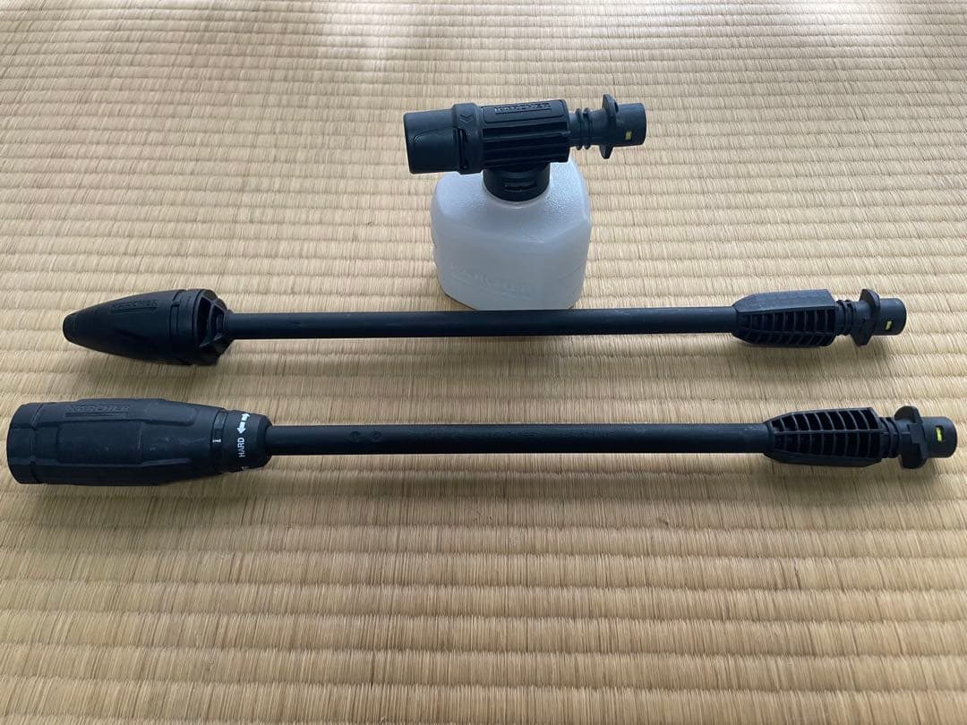 古*K様 KARCHER 高圧洗浄機 K2 本体　別売りの自吸用ホースとフィルタ